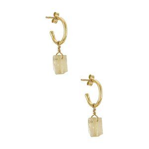 REVOLVE Arms Of Eve Carmen Hoop Earrings Citron Women's Size OS